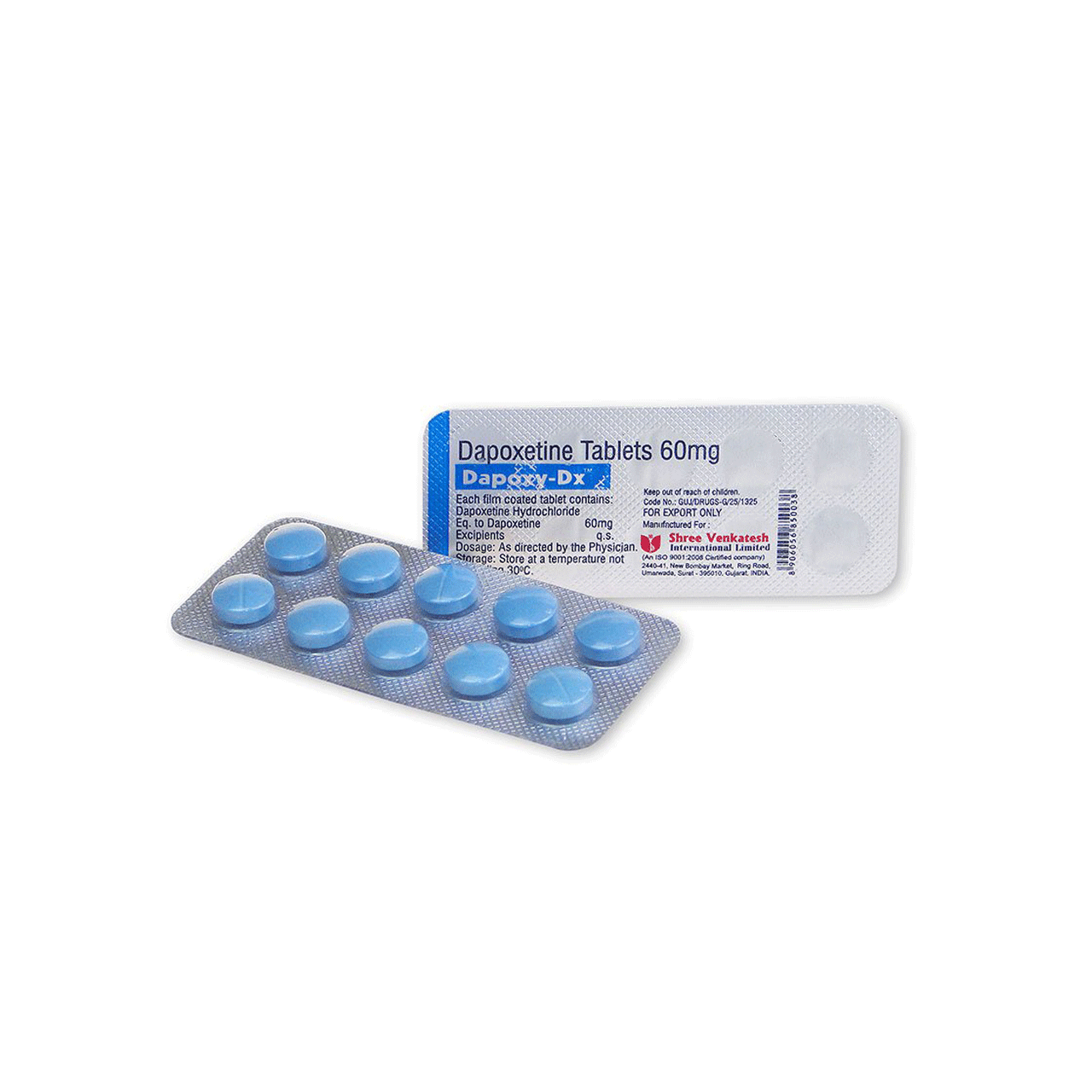 Dapoxetine 60mg